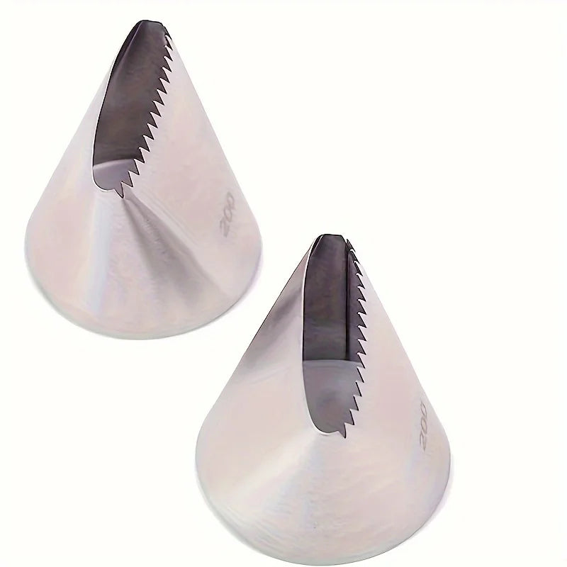 Large Metal Piping Nozzles – Cake Decorating Pastry Tips Cake Decorating Tips Babs