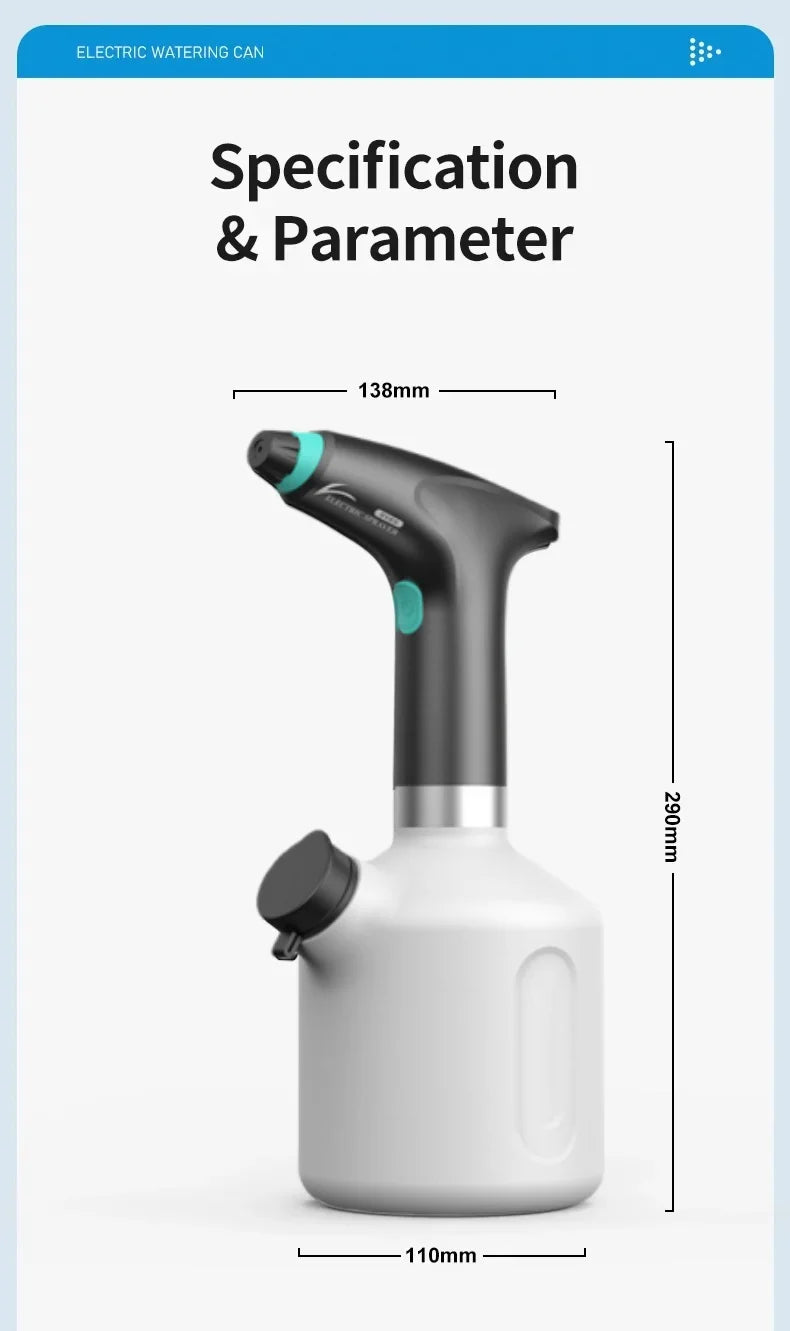 USB Electric Plant Fogger & Adjustable Garden Sprayer – 20L Garden Sprayer Babs