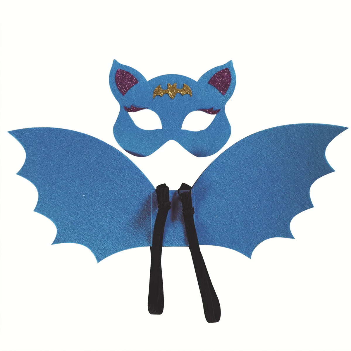 Kids Halloween Bat Wings & Mask Costume Set – Ages 6-15 Halloween Costume Set Babs Big boy C