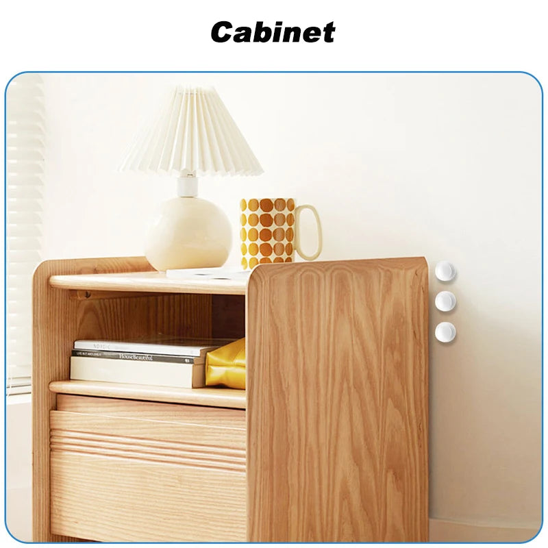 Clear Self-Adhesive Silicone Door Bumpers & Cabinet Damper Pads Cabinet Bumper Pads Babs