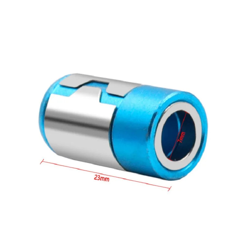 Magnetic Ring for Screwdriver Bits – Aluminum Alloy, 3 or 6 Pack Magnetic Bit Ring Babs