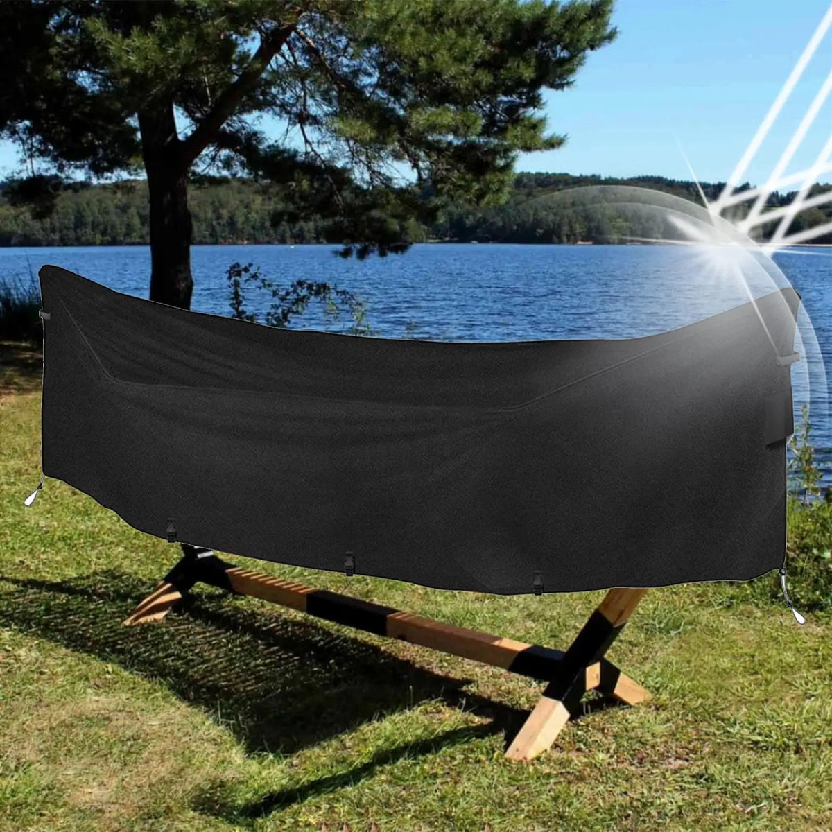 Waterproof Hammock Cover – UV Resistant 420D Oxford All-Weather Hammock Cover Babs