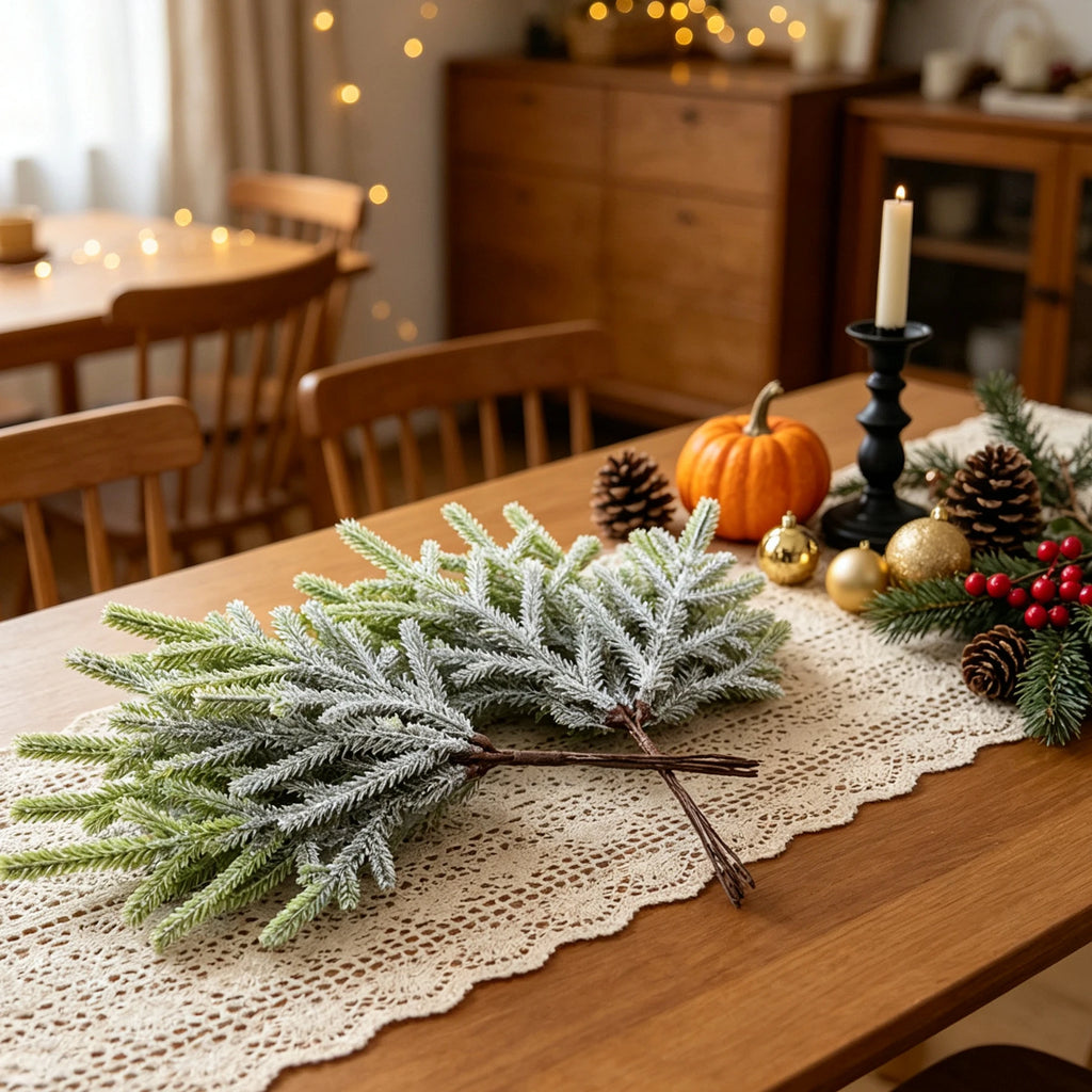 Artificial Flowers 6/12pcs – Wedding, Holiday & Home Decor Artificial Flower Stems Babs