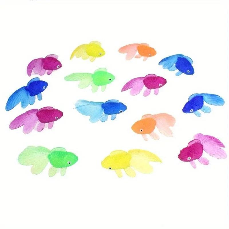 20pcs PVC Simulation Fish Aquarium Decorations – Random Colors Aquarium Decoration Set Babs