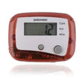 HUXUAN Pedometer – Step Counter with Calorie & Distance Track Fitness Pedometer Babs Red