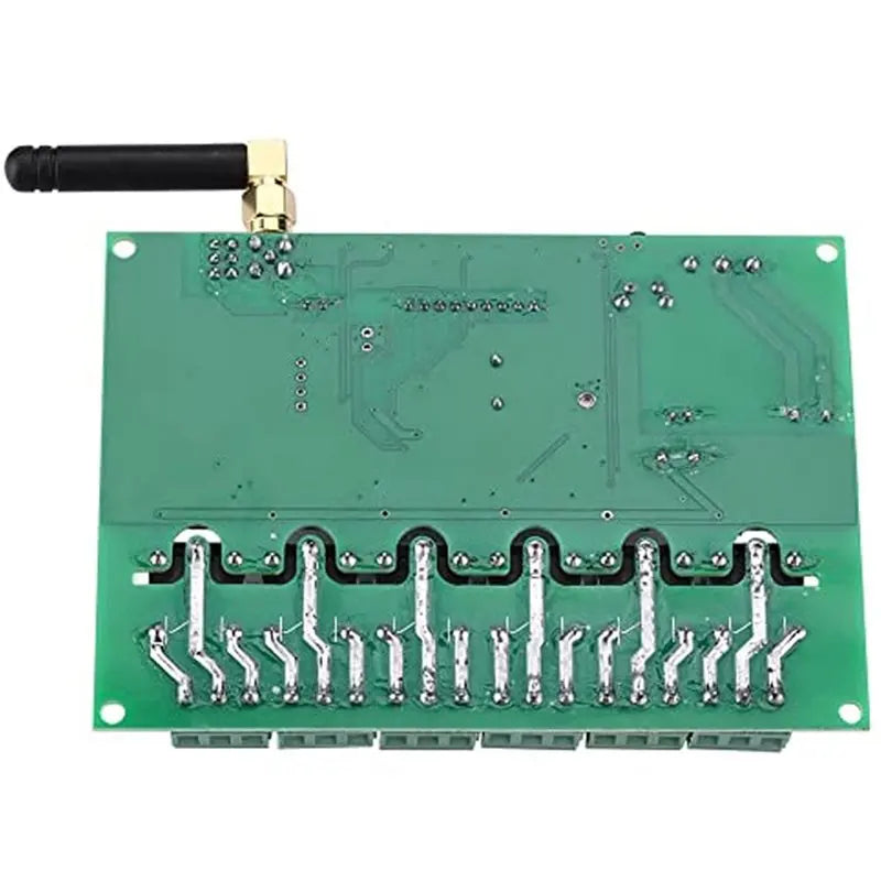 6 Channel RF Relay Module Board Remote Control Switch 110-240V RF Relay Module Babs