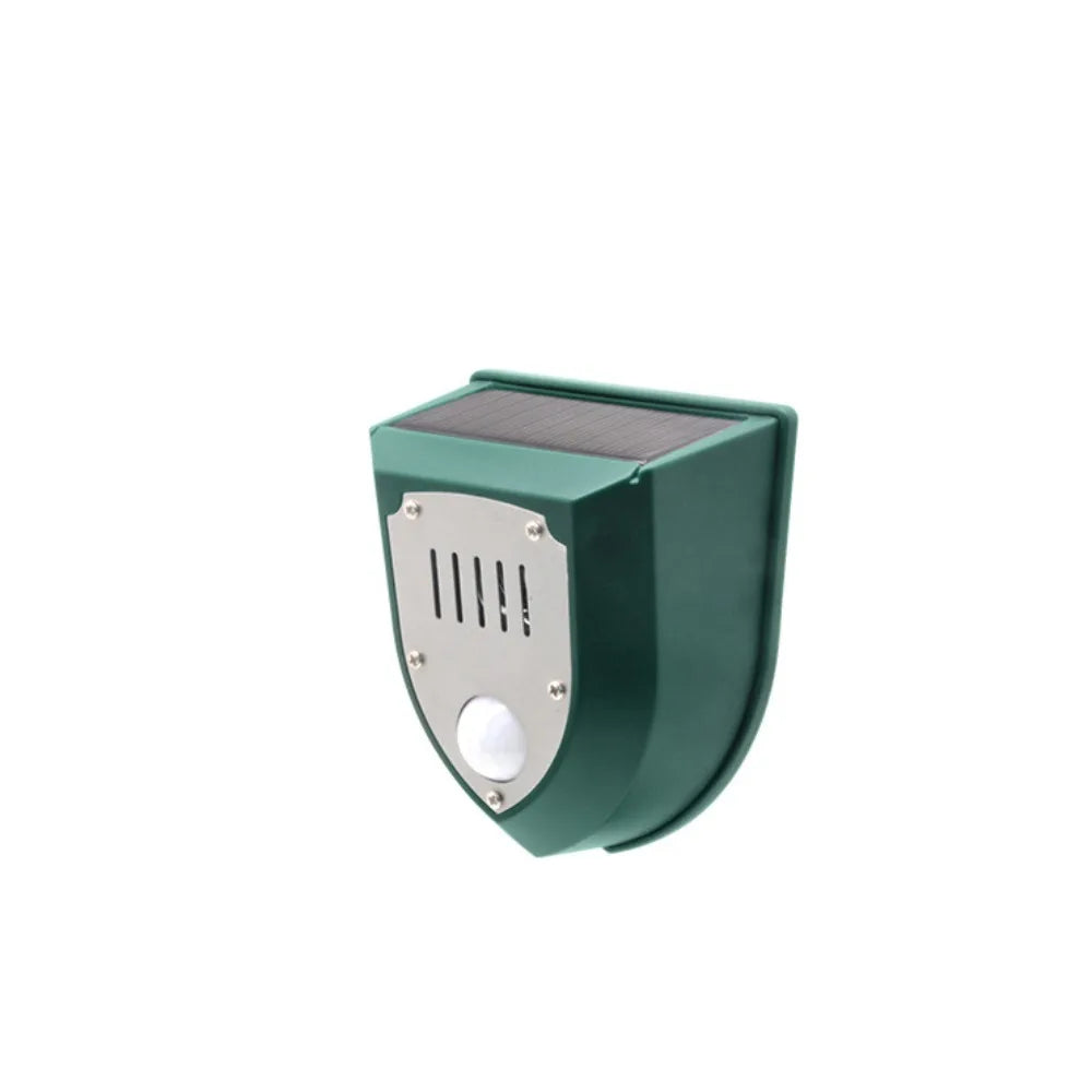 Solar Motion Sensor Alarm & Waterproof Animal Repeller Solar Security Alarm Babs Green