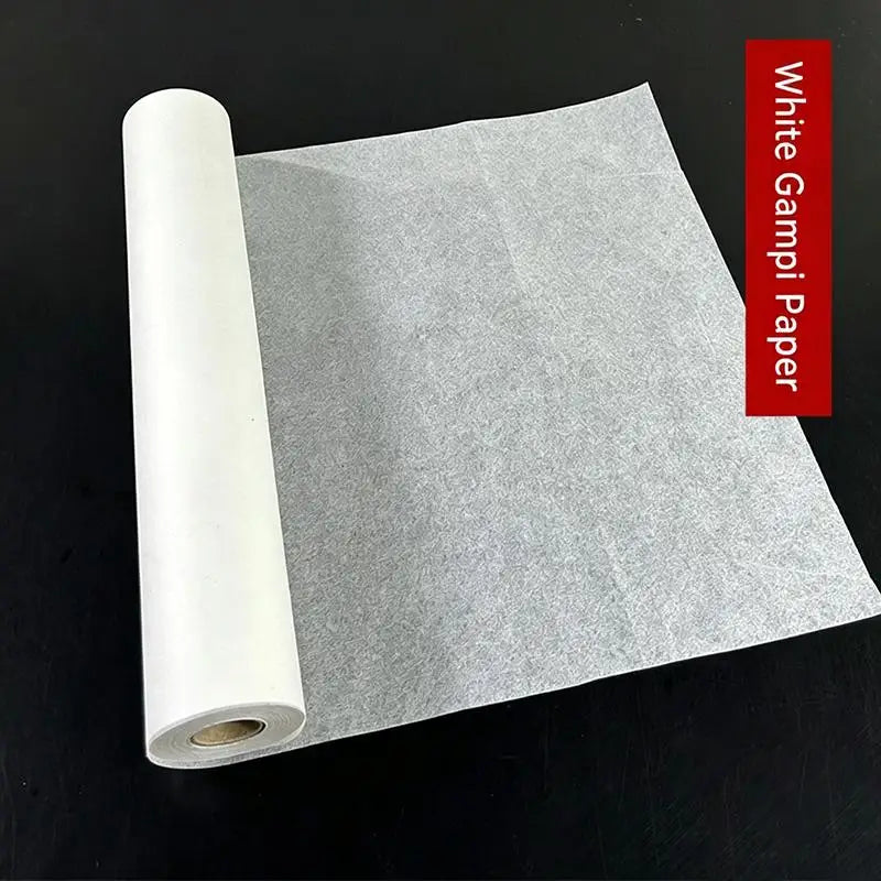 Cicada Wing Xuan Paper Long Roll – Ultra-Thin Mica Calligraphy Calligraphy Paper Roll Babs