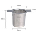 Stainless Steel Reusable Tea Strainer Mesh Filter Sieve Tea Strainer Babs tea strainer
