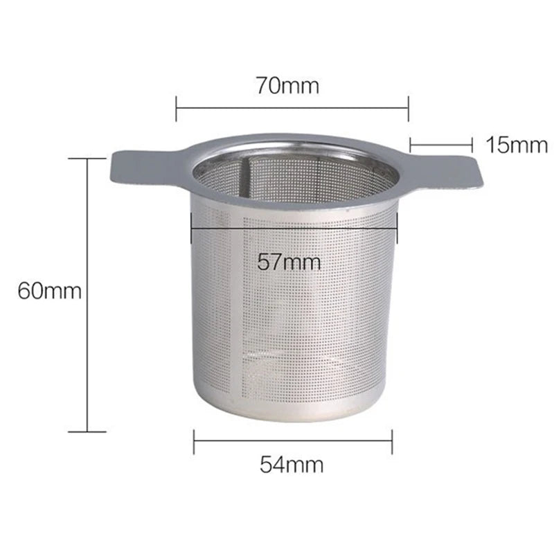 Stainless Steel Reusable Tea Strainer Mesh Filter Sieve Tea Strainer Babs tea strainer