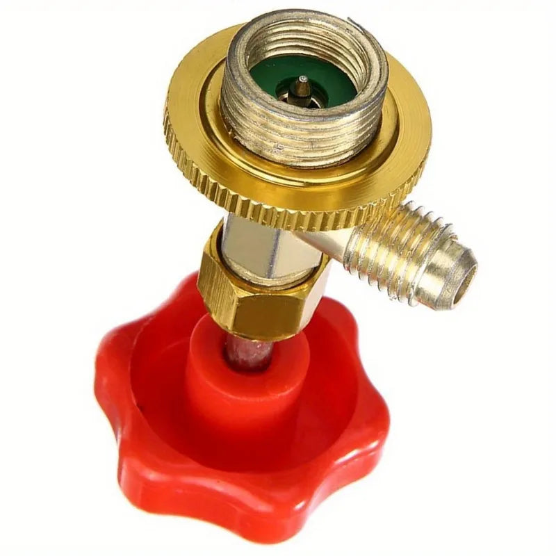 R134a AC Can Tap Valve Bottle Opener – M14/1/4" Leak-Proof AC Refrigerant Tap Valve Babs