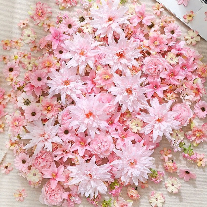 Artificial Silk Rose Flower Heads 3–12cm | DIY Wedding Decor Artificial Silk Flowers Babs