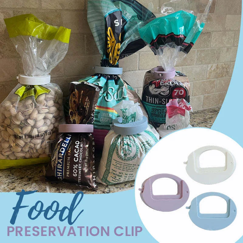 Food Storage Bag Clips – Moisture-Proof Kitchen Sealing Clips Food Storage Clips Babs