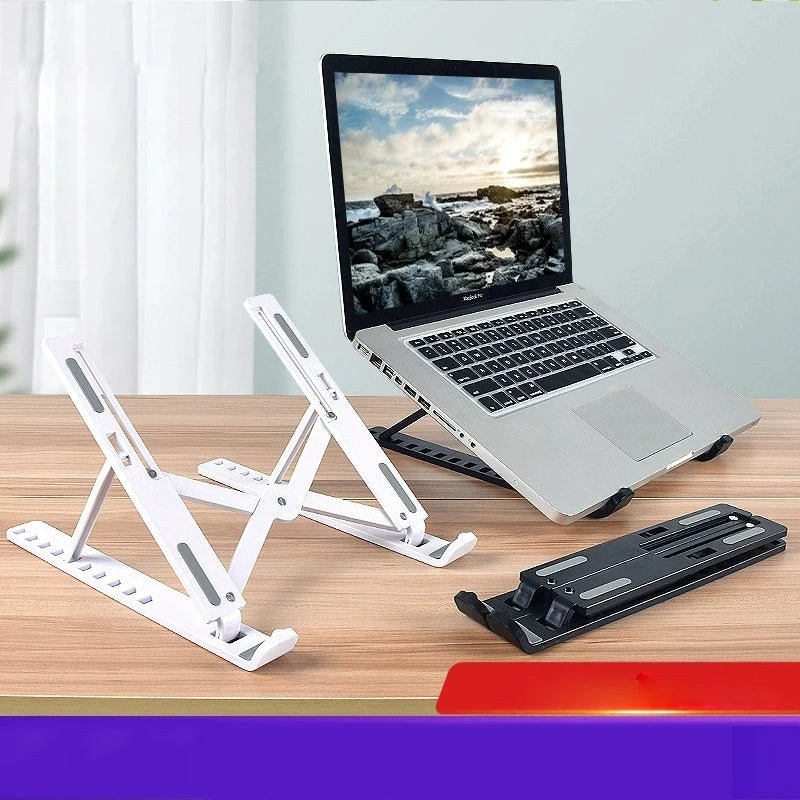 10-Speed Adjustable Folding Laptop Stand | Tablet & Phone Holder Laptop Stand Babs