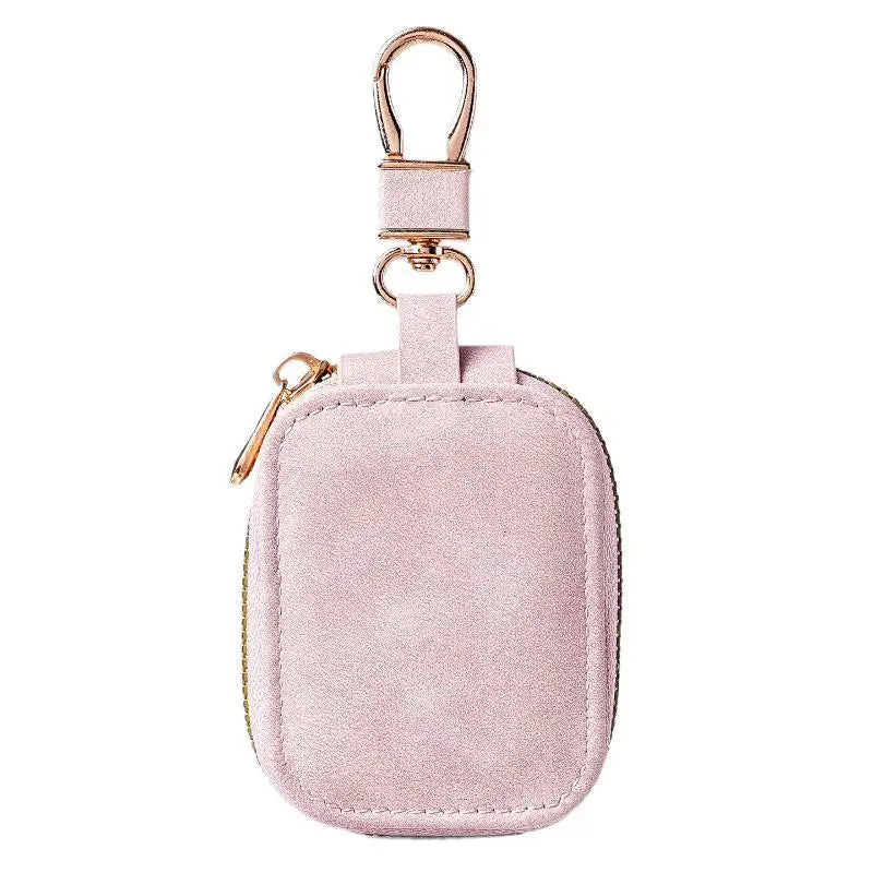 PU Leather Key Pouch with Zipper & Carabiner | eelhoe Key Pouch Babs