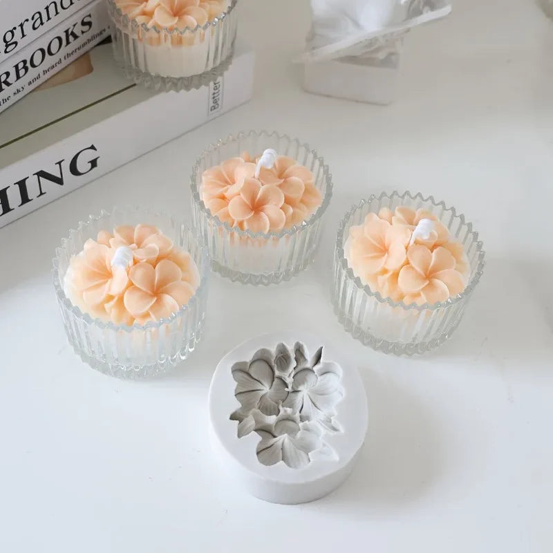 Silicone Egg Blossom Candle Mold – DIY Soy Wax & Gypsum Cast Silicone Candle Mold Babs