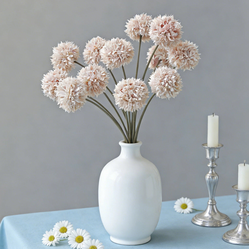 Silk Chrysanthemum Artificial Flower Bouquet – Wedding & Home Artificial Flower Bouquet Babs