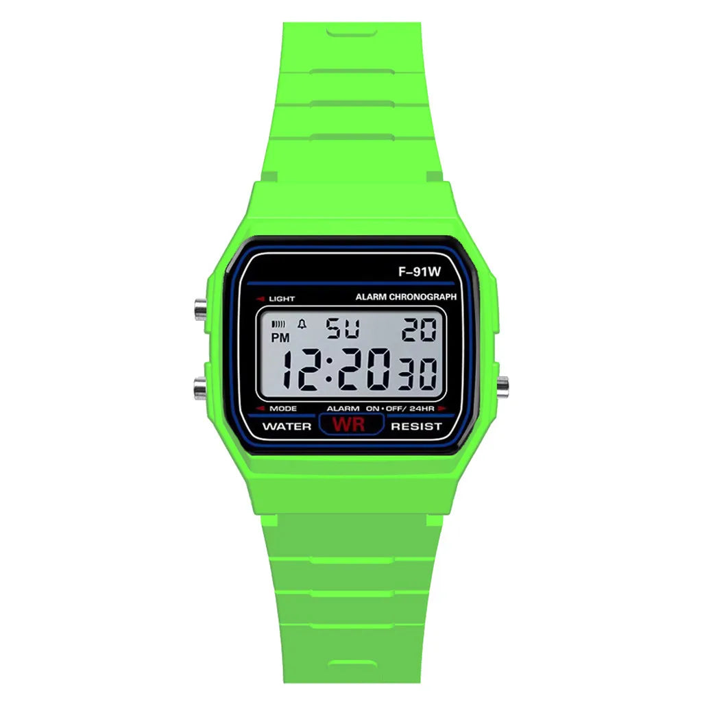 Men's Vintage Military Sport LED Digital Waterproof Watch Digital Sport Watch Babs