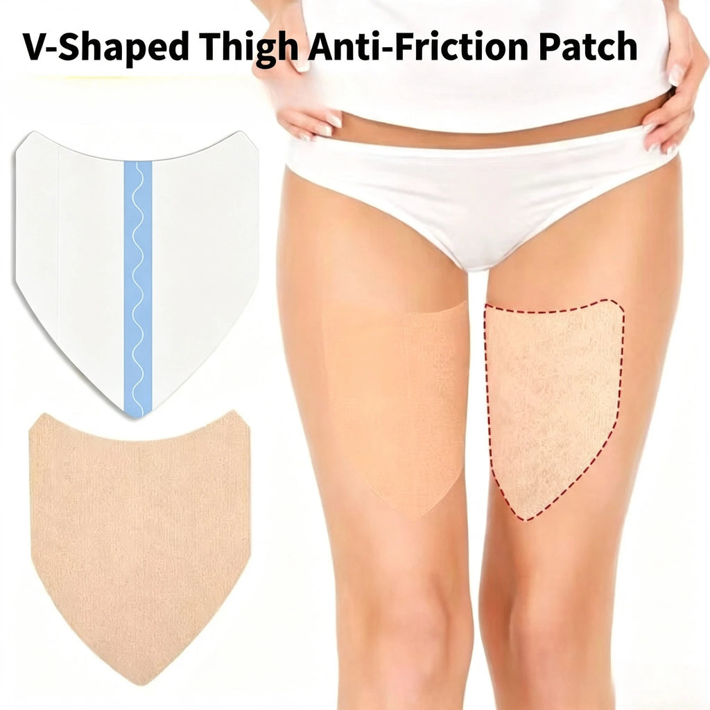 V-Shape Inner Thigh Anti-Friction Patch – Invisible & Sweat-Proof Thigh Guard Patch Babs