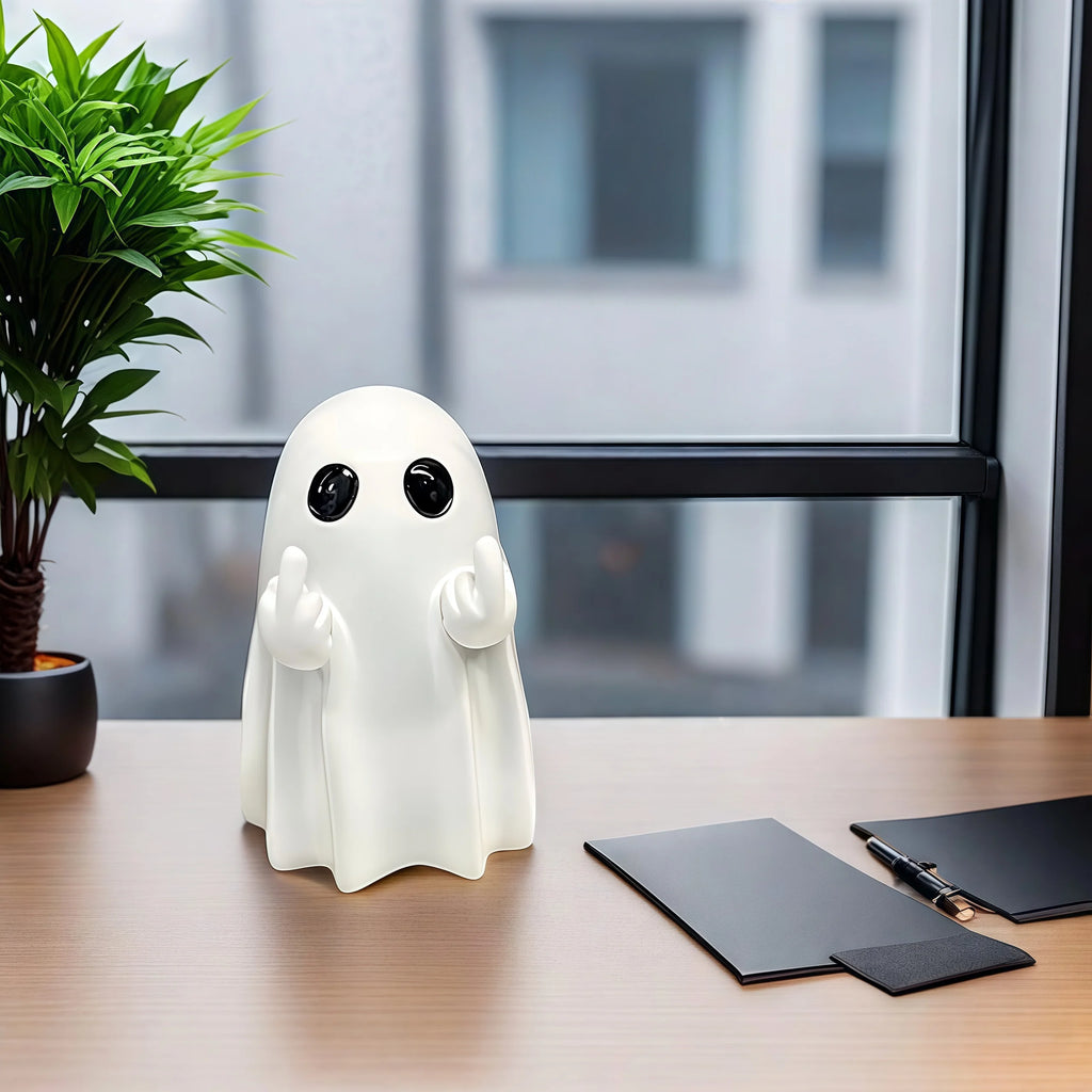 Cute Ghost Statue Halloween Décor Ornament & Holiday Gift Holiday Décor Ornament Babs