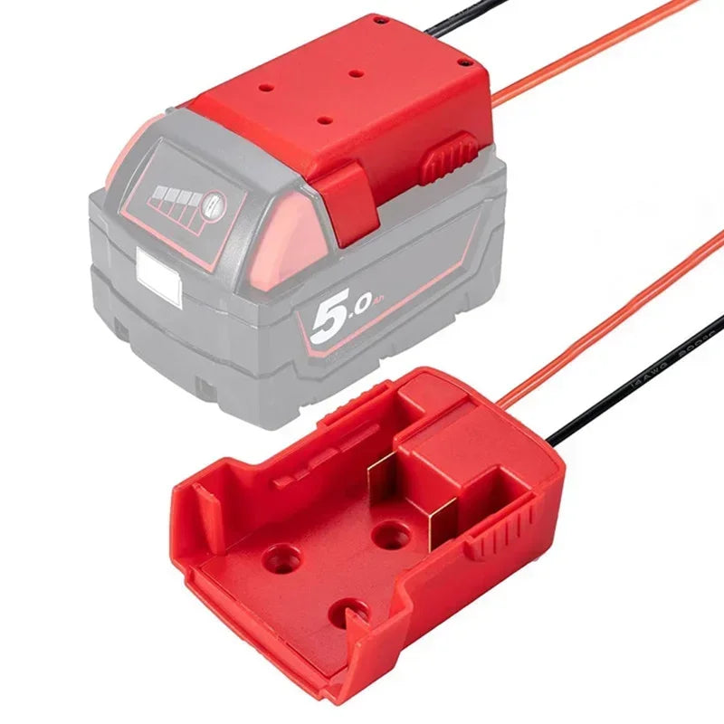 Milwaukee 18V Battery Adapter Power Connector for RC & DIY Projects Battery Power Adapter Babs