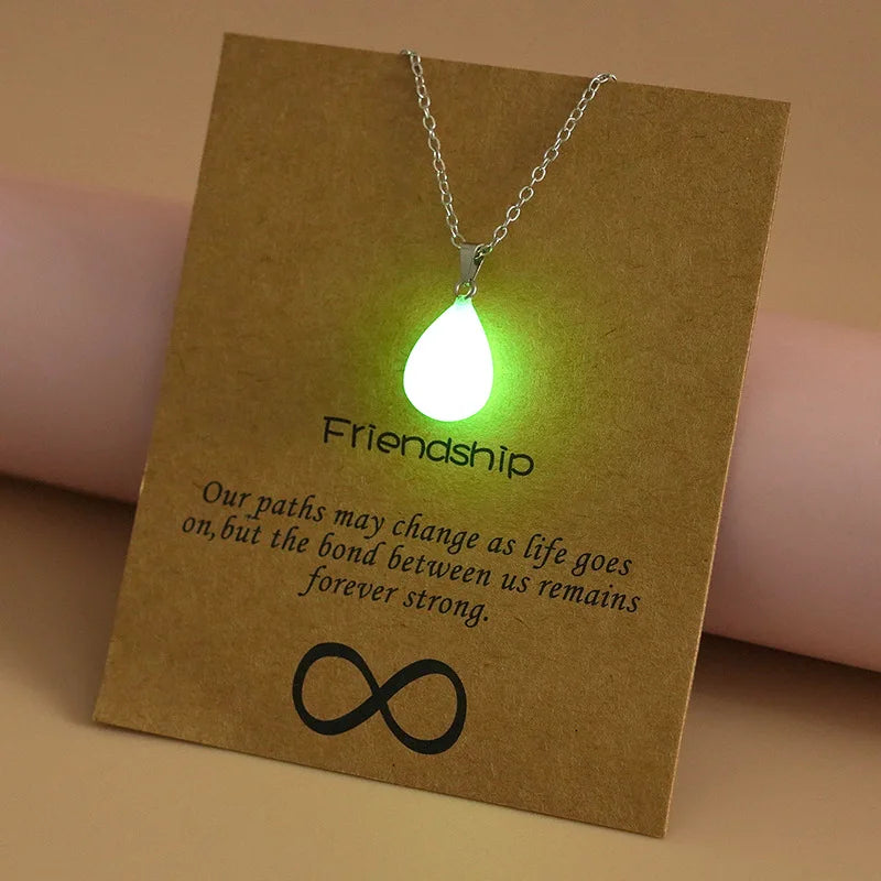 Glow Star Pendant Necklace – Friendship Gift for Women Pendant Necklace Babs