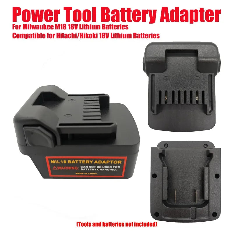 Milwaukee M18 to Hitachi/Hikoki 18V Battery Adapter Converter Battery Adapter Converter Babs