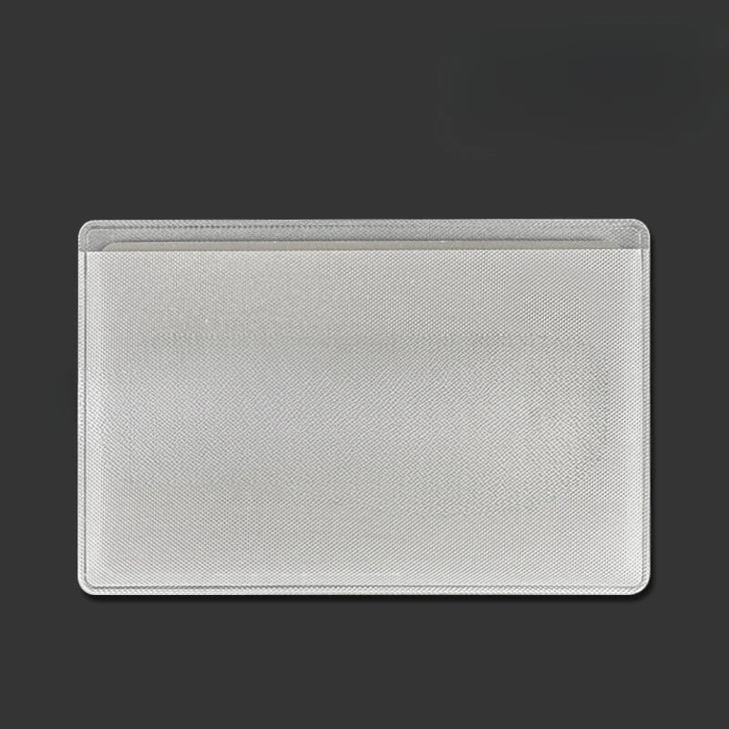 12PCS Waterproof Clear PVC Card Holders – ID & Credit Protector Card Holder Sleeves Babs Large Opening 12PCS