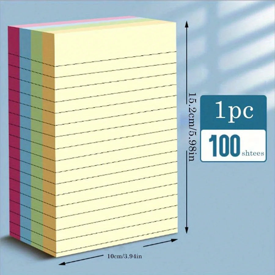 Colorful Thick Tearable Memo Book – 4 Colors Notepad Tearable Memo Notepad Babs YELLOW