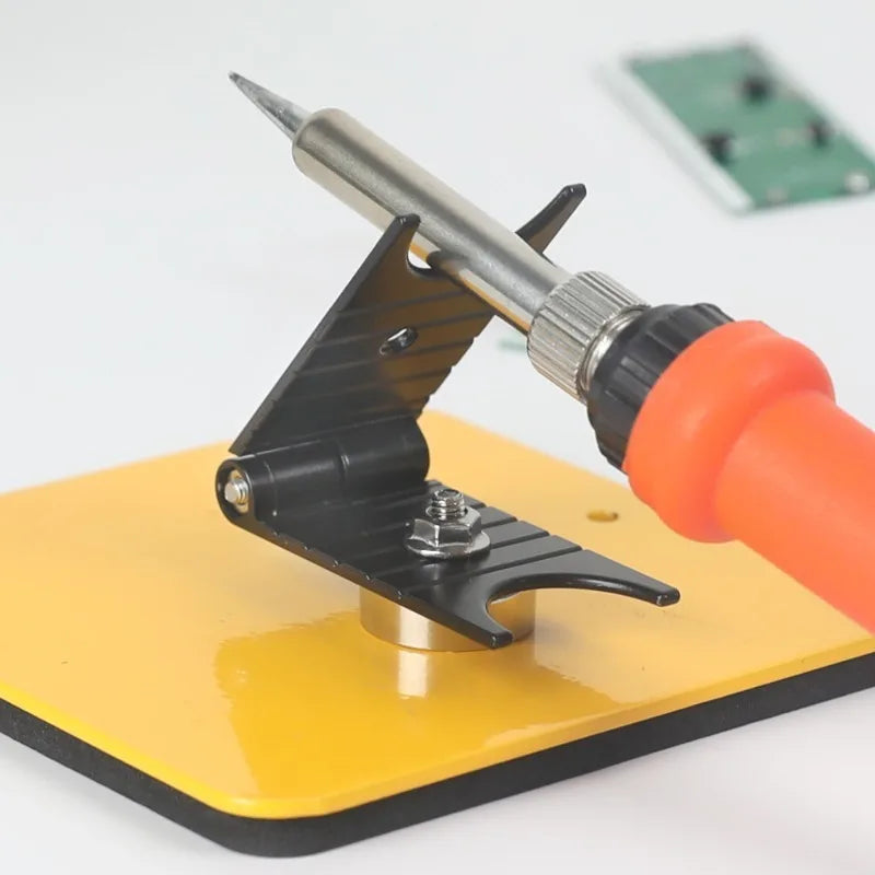 Mini Magnetic Soldering Iron Holder – Portable Metal Stand Soldering Iron Stand Babs