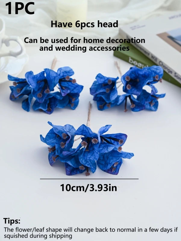 Artificial Bougainvillea Mini Bouquets – Wedding & Home Decor Artificial Flower Bouquet Babs color 10 1 Piece