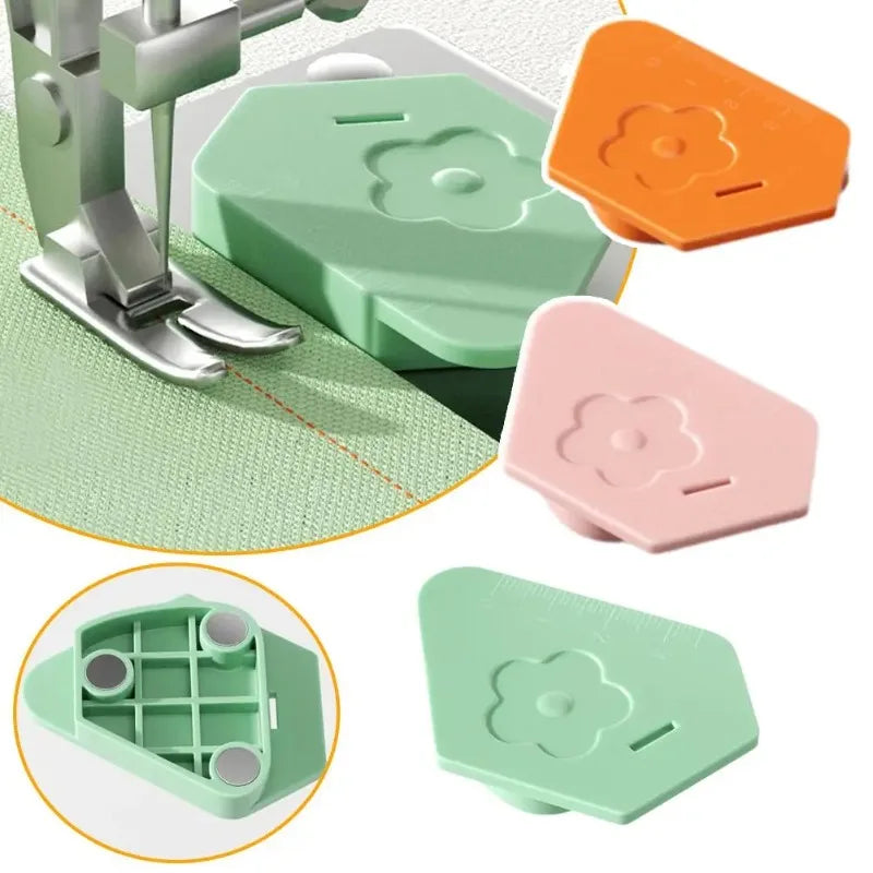 Magnetic Sewing Machine Gauge – Anti-Curl Edge Guide Tool Sewing Machine Accessory Babs