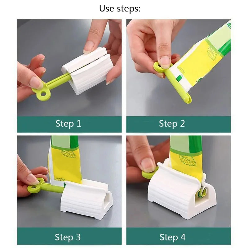 Automatic Toothpaste Squeezer Dispenser | ABS Plastic, 3 Colors Toothpaste Dispenser Babs