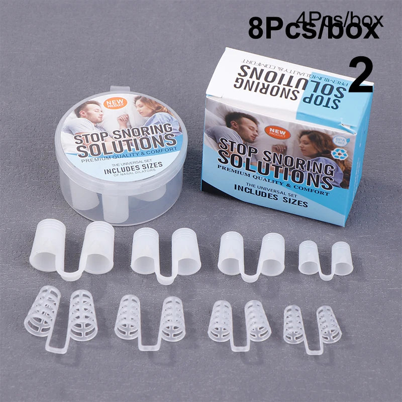 Silicone Nasal Dilators for Better Sleep & Breathing – 4/8 Pcs Nasal Dilator Babs 2