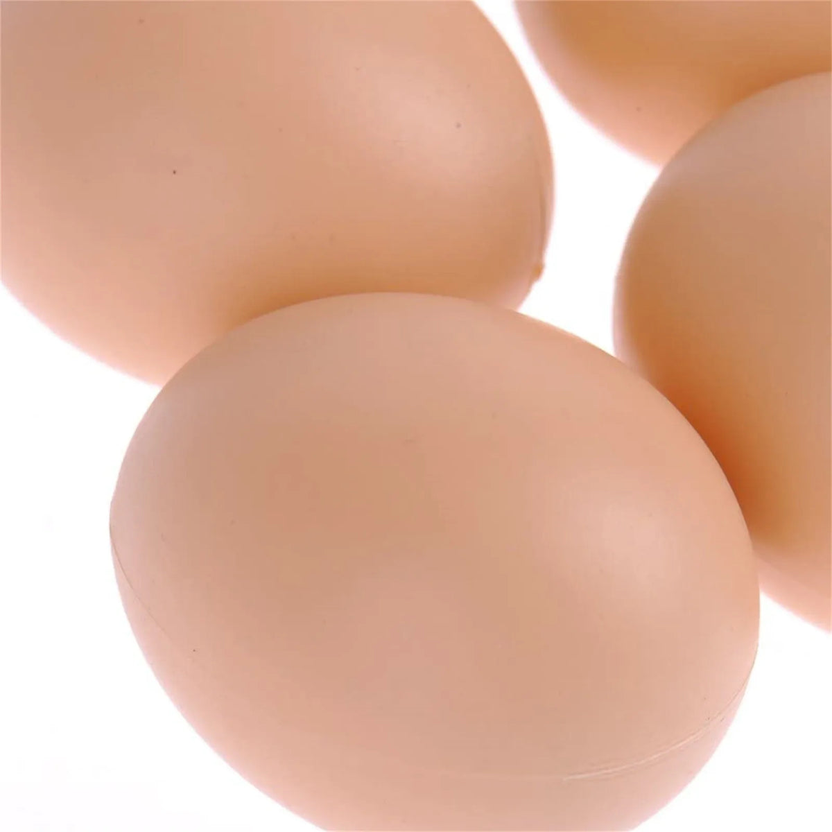 Fake Nesting Eggs for Chickens – Plastic Nest Training Eggs 6/12 Pack Poultry Nesting Eggs Babs