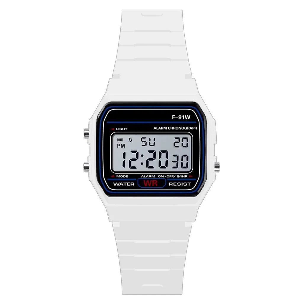 Men's Vintage Military Sport LED Digital Waterproof Watch Digital Sport Watch Babs