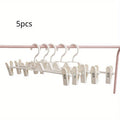 Retractable Trouser Rack – Stackable Pants Hanger & Clip Organizer Trouser Hanger Rack Babs 5pcs