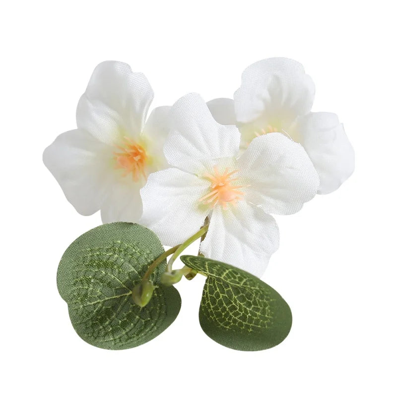 Silk Rose Artificial Flowers Long Stem 10/20 Pcs – Wedding Decor Artificial Silk Flowers Babs RedWhite 20Pcs