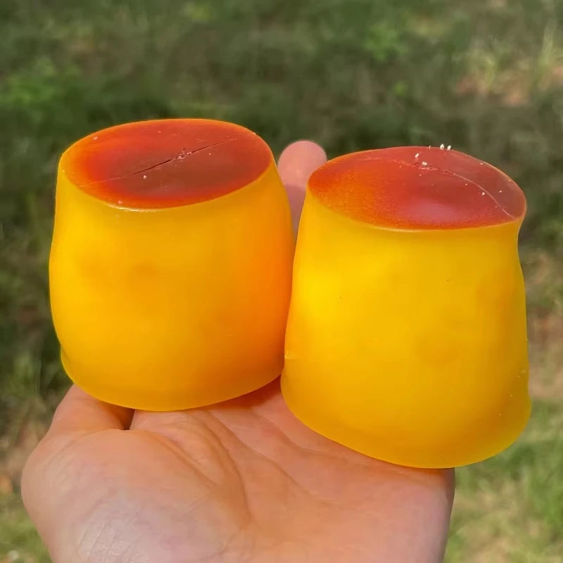Melon Bear Taba Squishy Toy | Butter Texture ASMR Fidget Squishy Fidget Toy Babs 1pc pudding