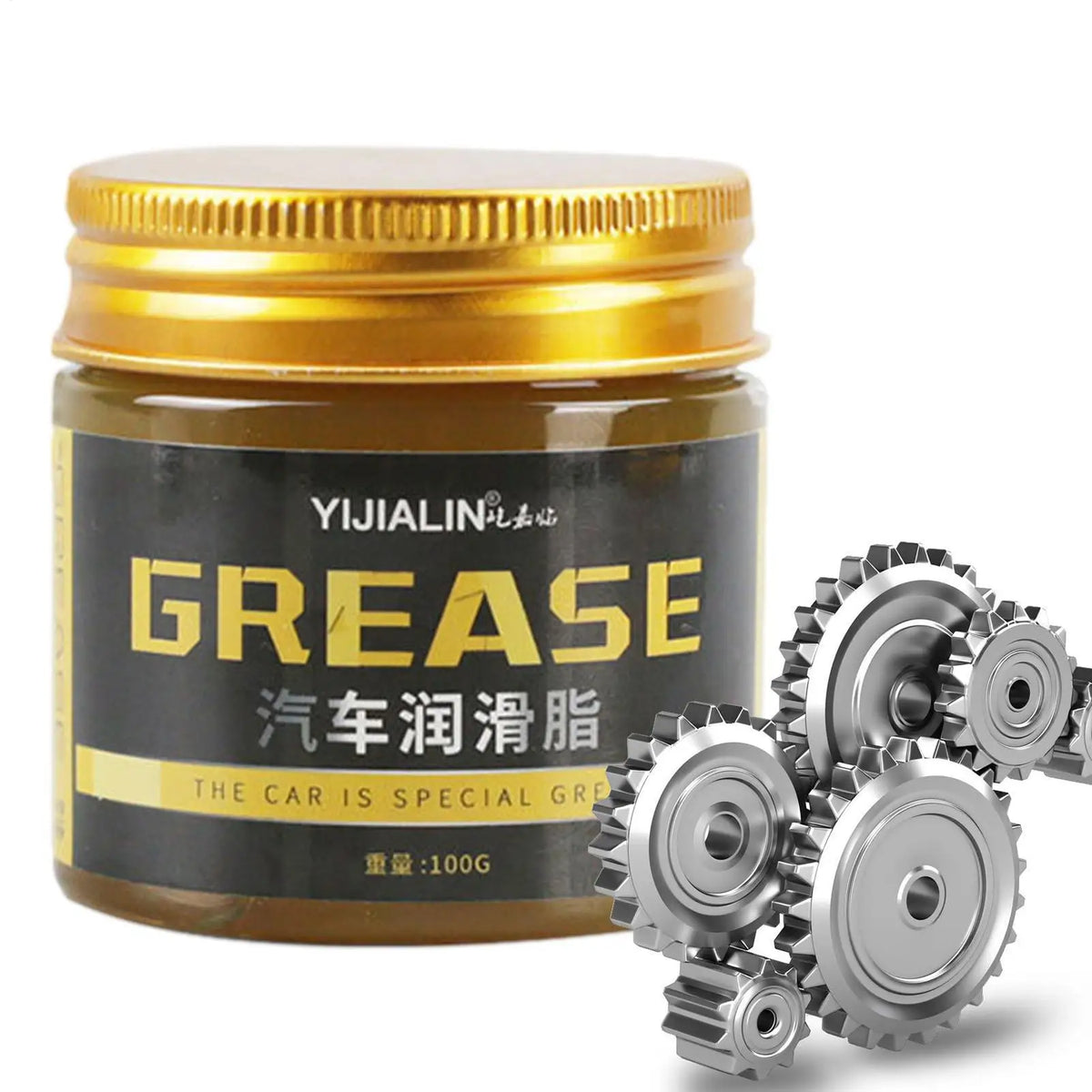 100g High-Temp Wheel Bearing Grease | Waterproof Lithium Lube Automotive Grease Babs