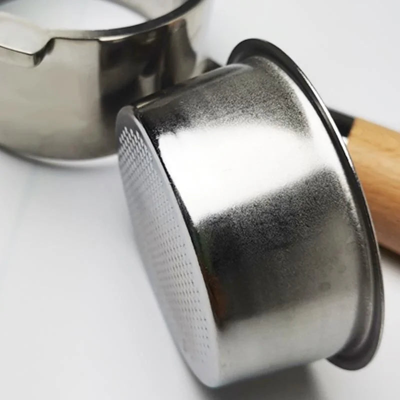 51mm Coffee Filter Basket & Dosing Ring – 304 Stainless Steel Coffee Filter Basket Babs