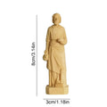 St. Joseph Resin Statue – Home Blessing Figurine Décor Resin Decorative Figurine Babs 1pcs