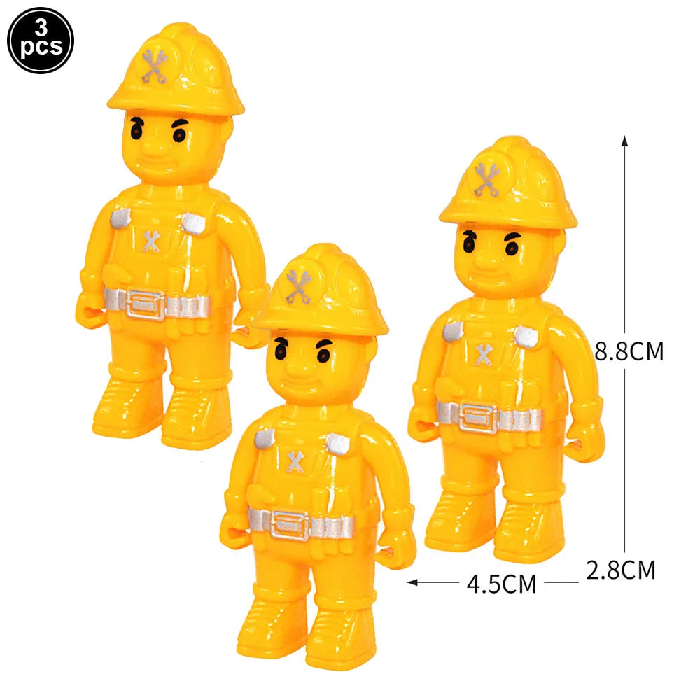 Construction Cake Toppers – Excavator & Dump Truck Party Decor Cake Toppers Babs Dark Khaki