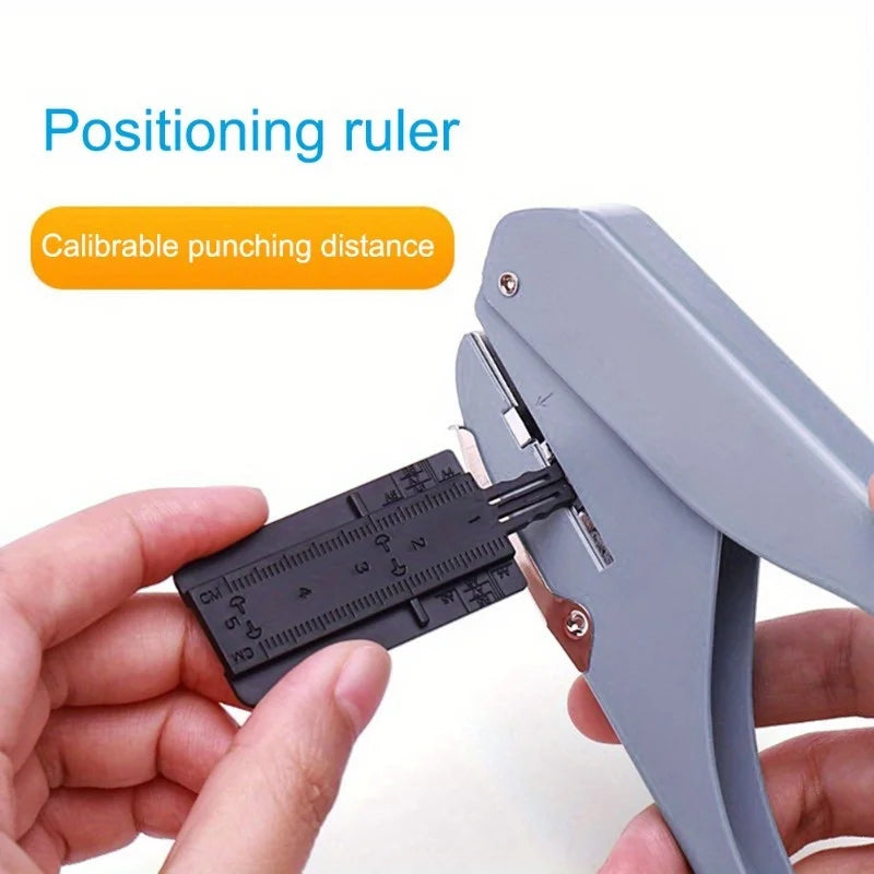 Mushroom Hole Punch T-Shaped Manual Loose Leaf Punching Tool Manual Hole Punch Babs