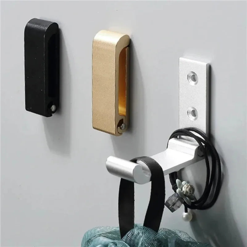 Foldable Wall Hook – Rustproof Aluminum, Coats, Towels & Bags Foldable Wall Hook Babs