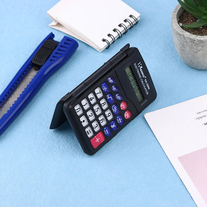 HUXUAN 8-Digit Pocket Mini Calculator – Compact & Portable Pocket Calculator Babs