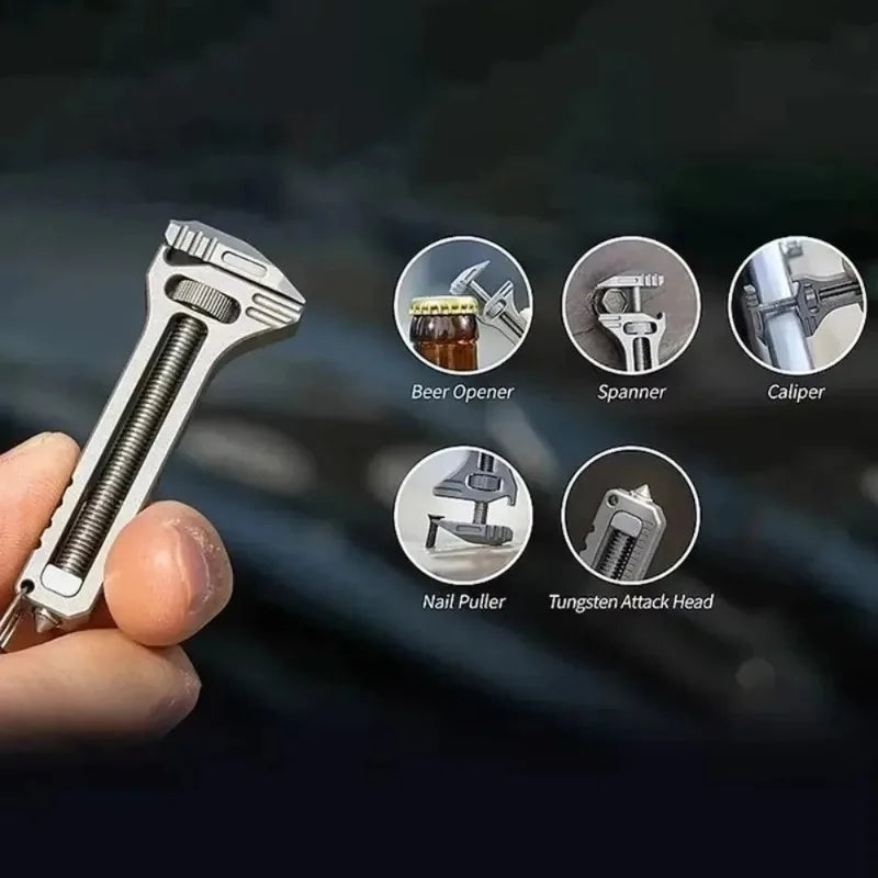 EDC Portable Multi-Tool Key Ring – Wrench & Screwdriver EDC Multi-Tool Babs