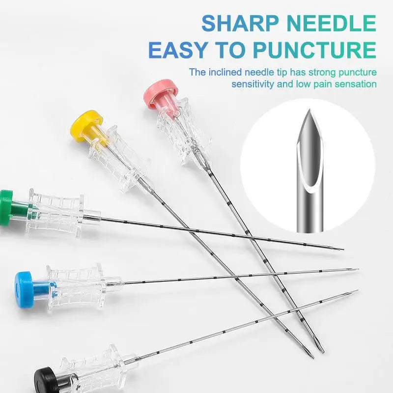 10Pcs Disposable Intradermal Needles 0.6–1.2MM Stainless Steel Intradermal Needles Babs