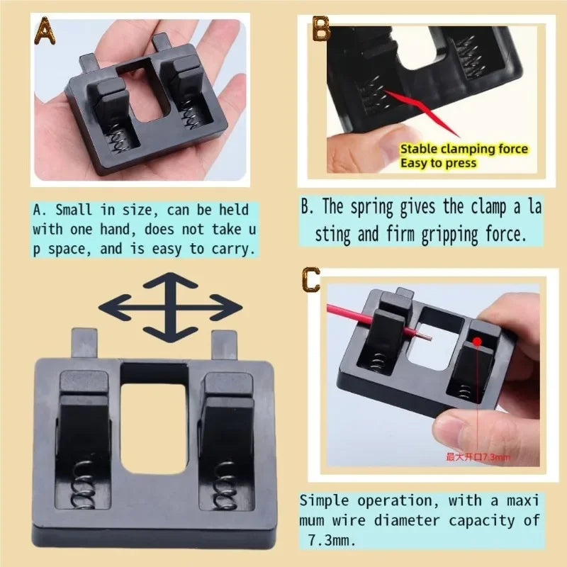 3-Pack Wire Welding Fixture Helping Hands Holder | DIY Tool Welding Fixture Holder Babs