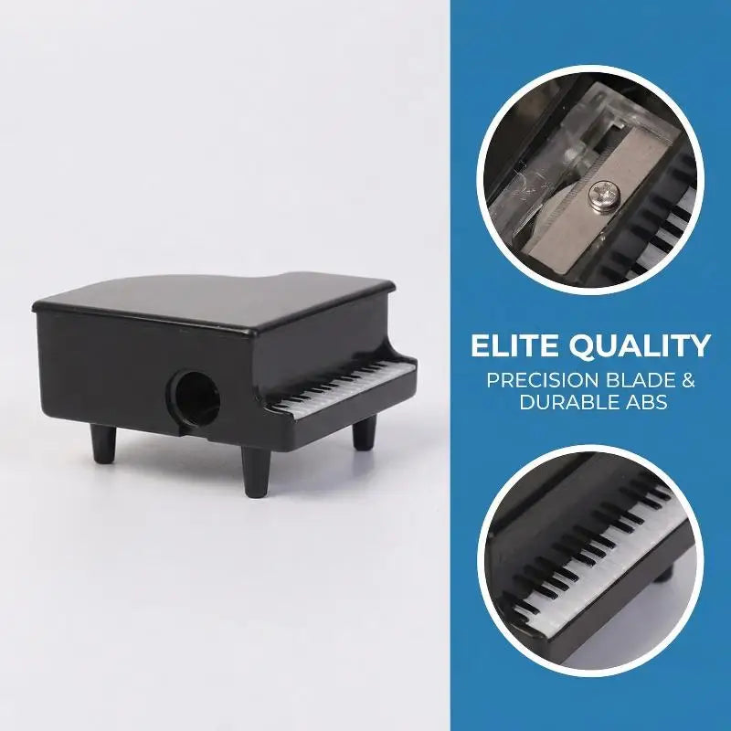 Piano Shaped Pencil Sharpener – Cute Music Stationery Gift Novelty Pencil Sharpener Babs